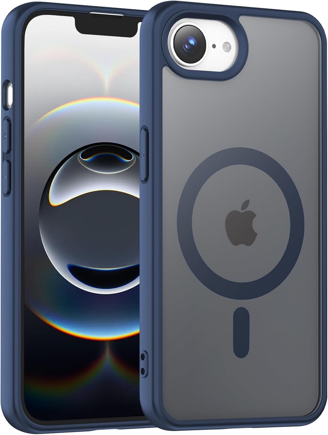 for Iphone 16E Case, [Compatible with Magsafe][Anti-Yellowing][Military-Grade Protection] Shockproof Slim Magnetic Phone Sleeve for Iphone 16E 6.1'', Clear TRUCK DRIVER