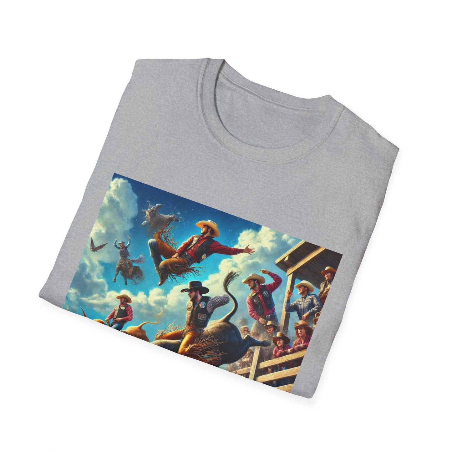 Bull Riders 2 Unisex Softstyle T-Shirt