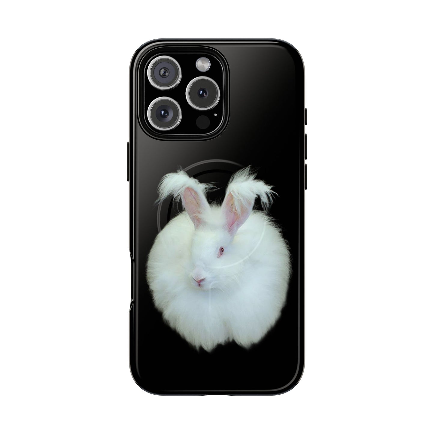 Angora Rabbit Tough Magnetic iPhone Cases