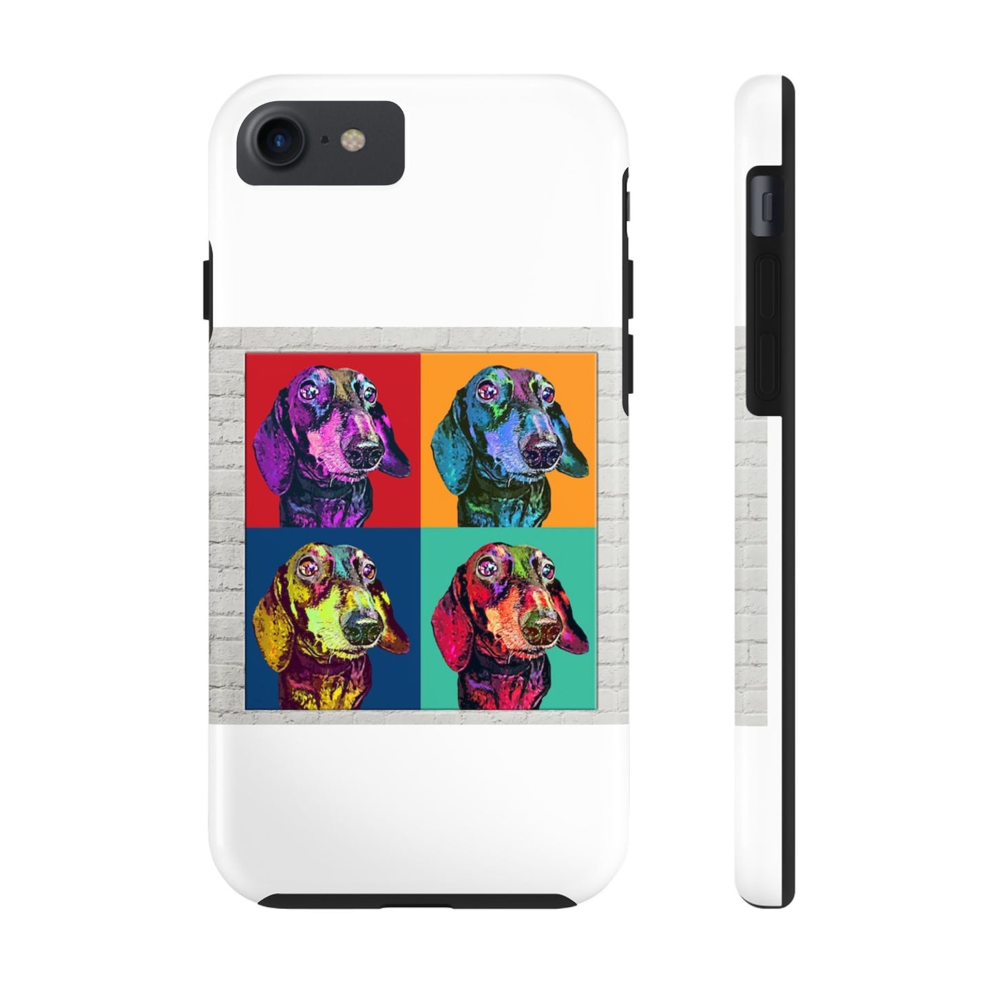 Andy Warhol Custom POP ART Pet Dog Tough Phone Cases