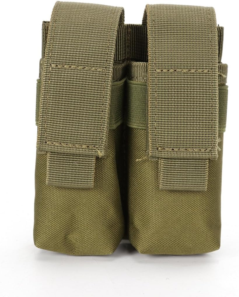 Tactical Double Pistol Magazine Pouch Mag Holder