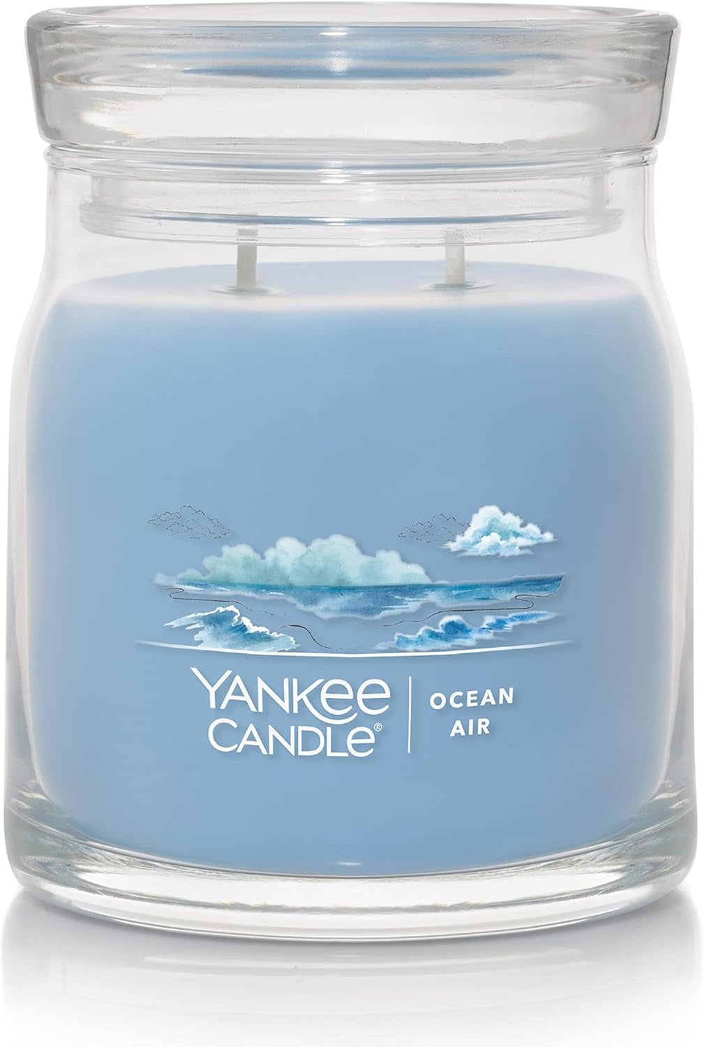 Midsummer'S Night Scented, Classic Large Single Wick Jar Candle, 22Oz with over 110 Hours of Burn Time, Ideal for Dinner Parties, Relaxing Saturdays, and Special Occasions
