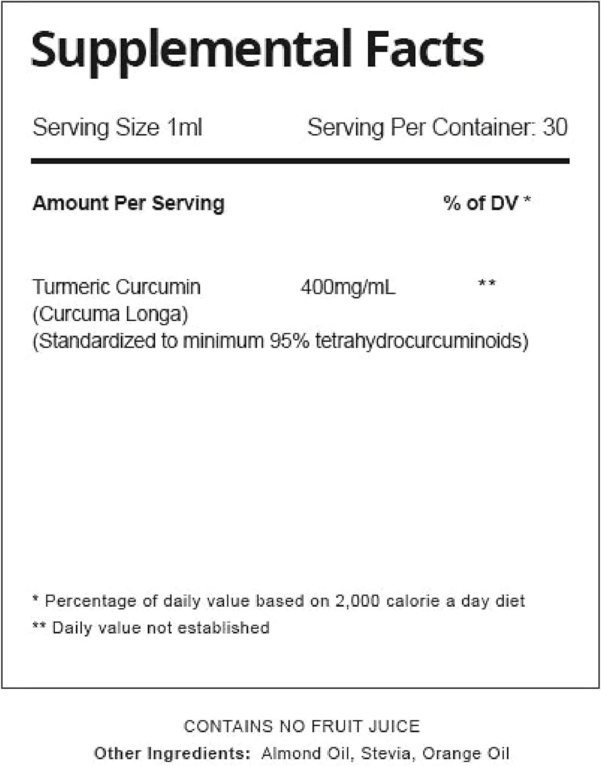 NANO TURMERIC CURCUMIN | Highly Bioavailable Nano Particles | Rapid Absorption | Organic Vegan Non-Gmo Curcuma Longa | Supports Joints, Digestive, Liver & Heart Health | Easy to Use, 30 Ml per Bottle. TLBH