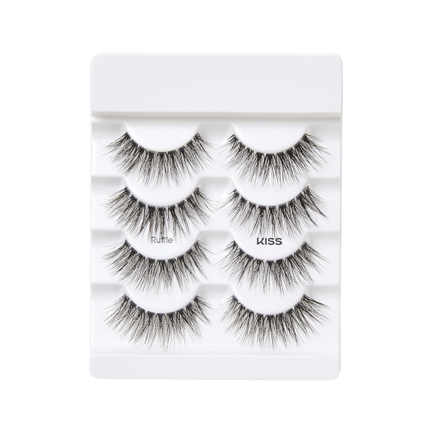 Lash Couture Naked Drama False Eyelashes, 'Cruise', 16 Mm, Includes 4 Pairs of Lashes, Contact Lens Friendly, Easy to Apply, Reusable Strip Lashes