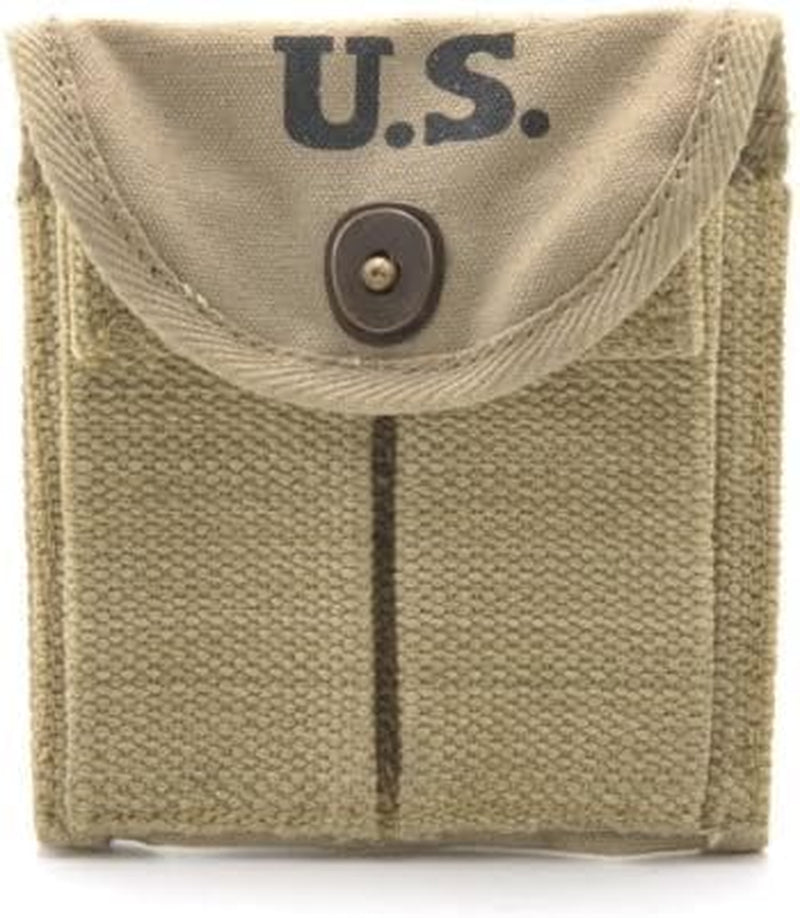 U.S. WW2 M1 Carbine Butt Magazine Pouch WWII /M1 Carbine Buttstock Type Pouch OD Green Ammo Pouch Bag