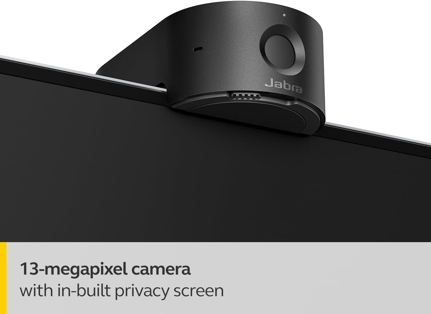 Panacast 20 4K Video Conferencing Camera - Flexible Plug & Play Personal Video Solution Computer Webcam with Ai-Powered 4K Ultra-Hd, Intelligent Zoom, and Lighting Optimization - Black