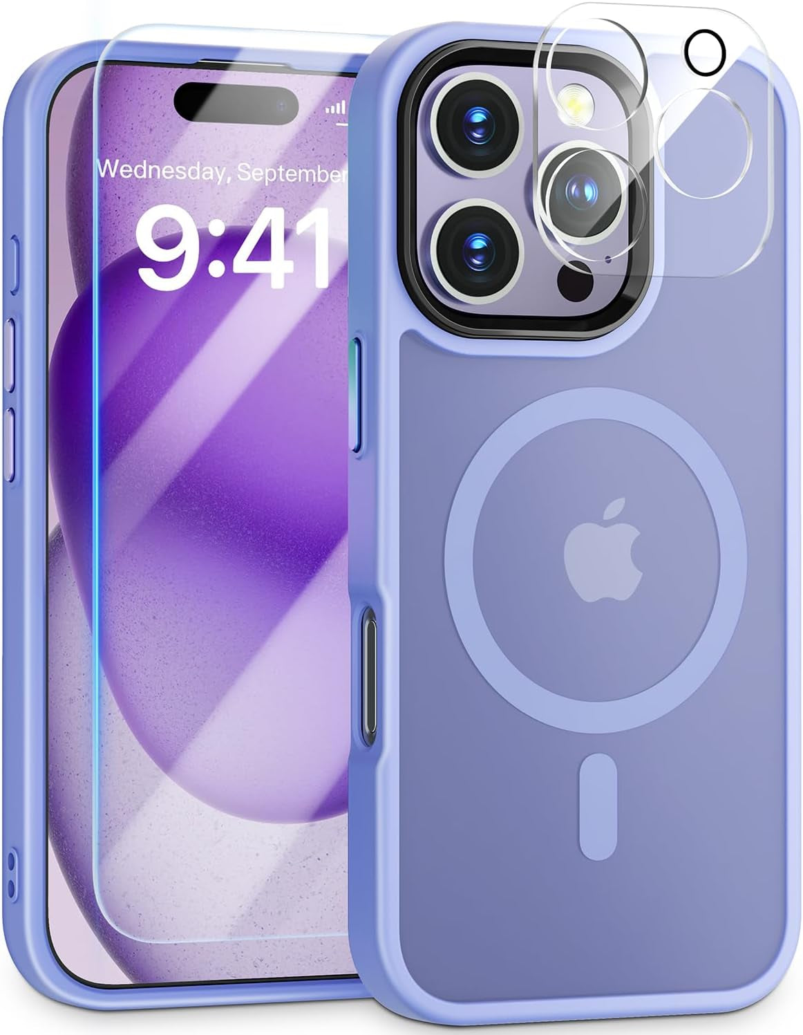 Magnetic for Iphone 16E Case 2025 [Anti-Yellowing] [12FT Military Drop Protection] [Fit for Magnetic Accessories] Sleek Anti-Scratch Case for Iphone 16E, 6.1-Inch, Clear