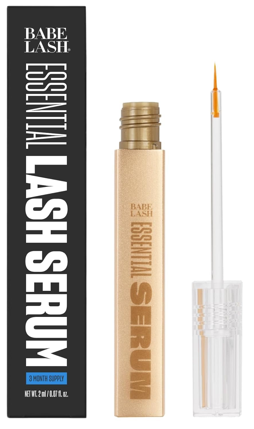 Eyelash Serum - Fuller & Longer Looking Eyelashes, Advanced Lash Enhancing Treatment for Natural Lashes, Extensions & Eyebrows, Vegan & Cruelty-Free