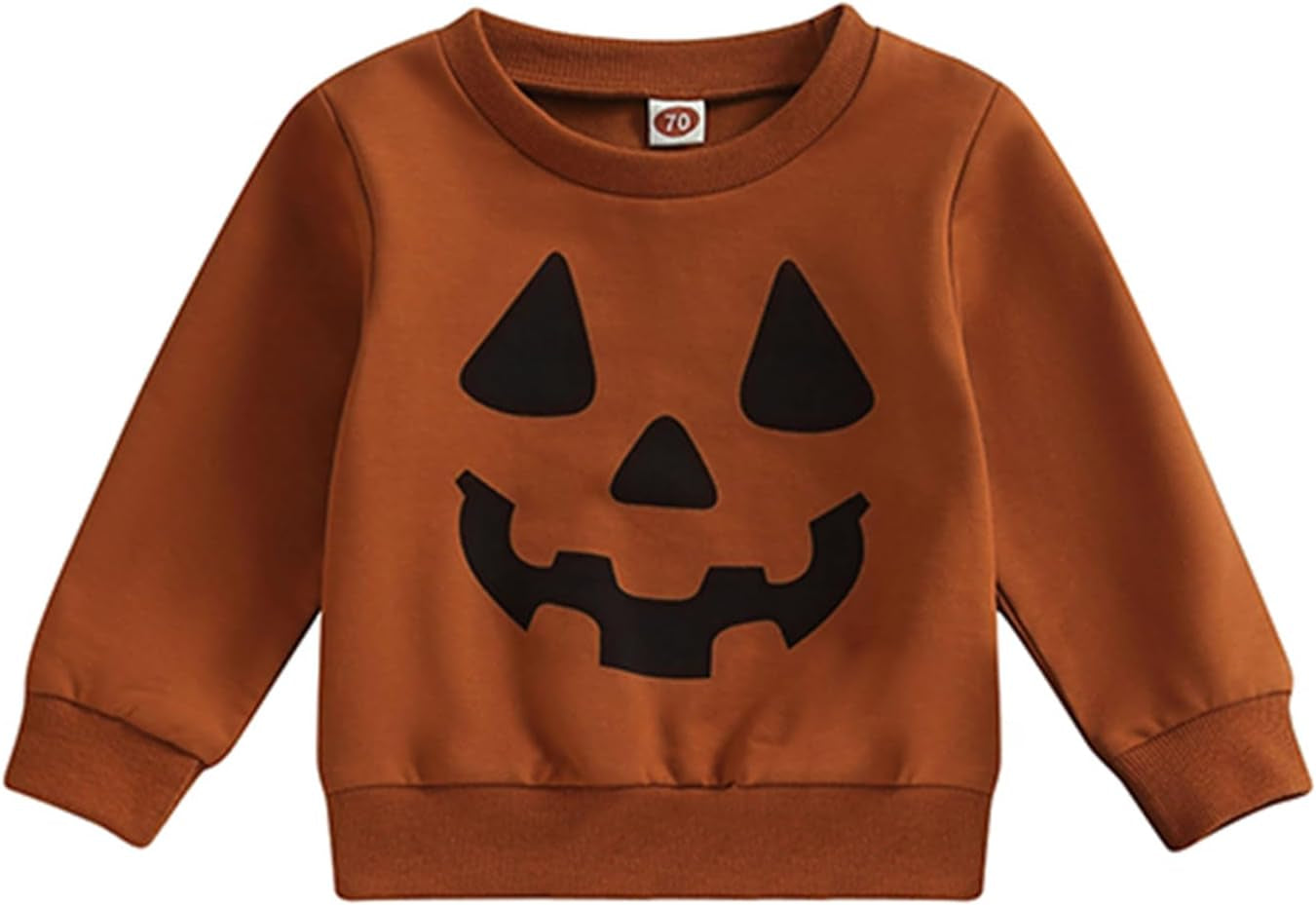 Halloween Baby Girl Boy Outfits Pumpkin Sweatshirt Long Sleeve Hoodies Halloween Baby Costume Toddler Fall Clothes