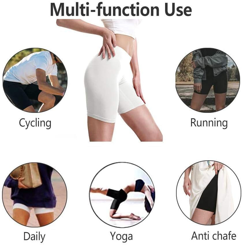 Women'S Slip Shorts, Comfortable Boyshorts Panties, Anti-Chafing Spandex Shorts for under Dress