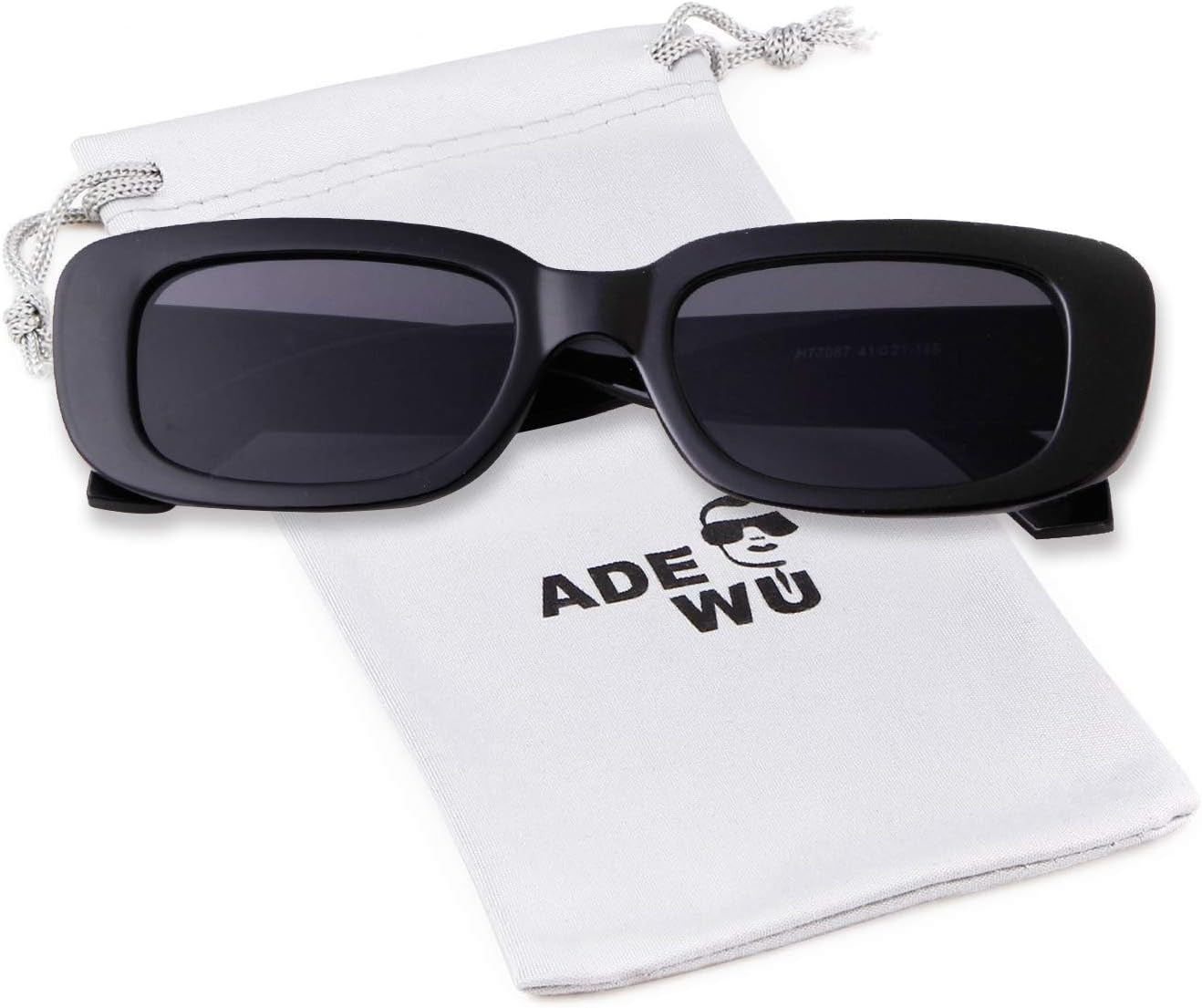 Rectangle Sunglasses for Women Men Retro 90S Sunglasses Womens Trendy Rectangular Sun Glasses Y2K Unisex Stylish 2025