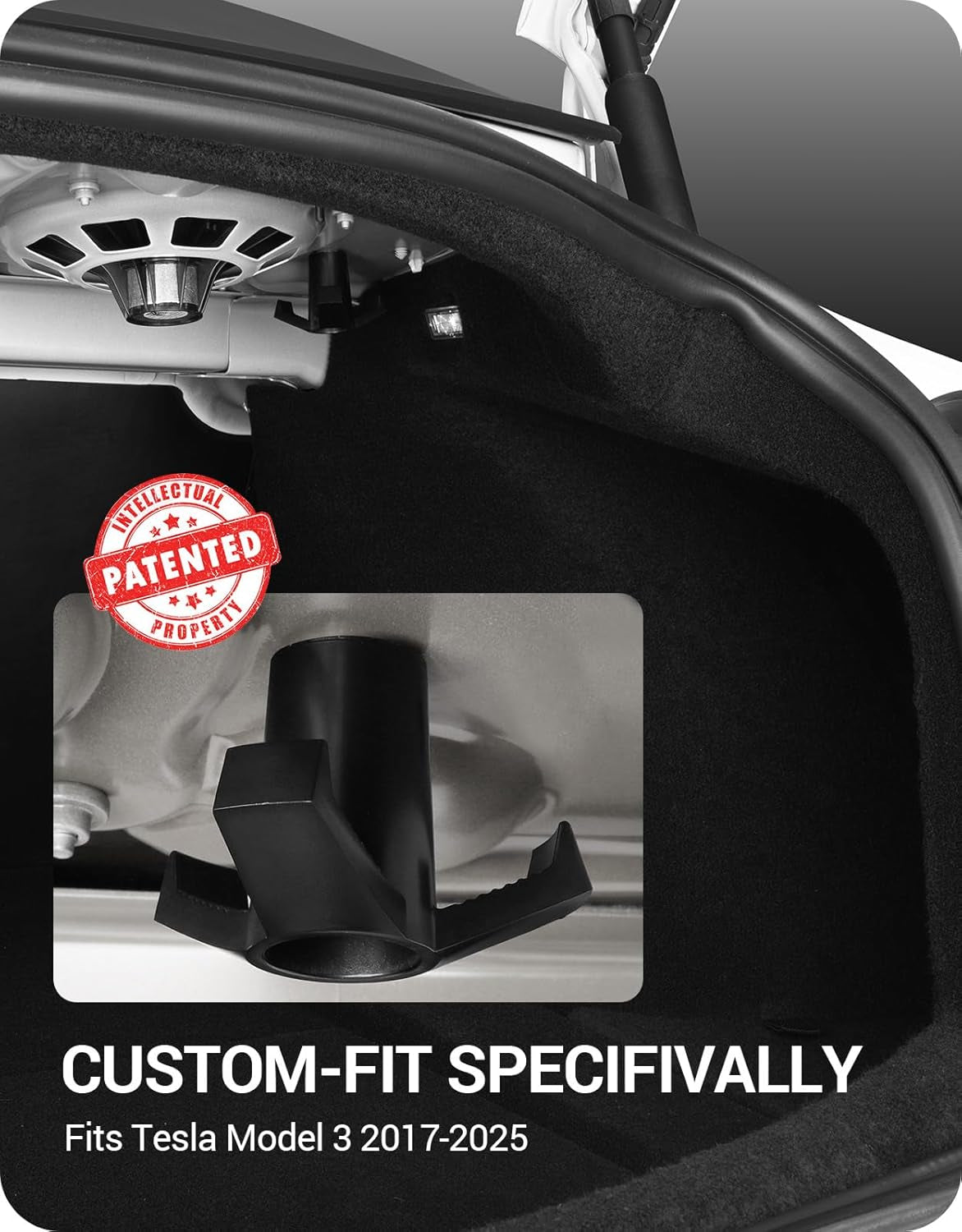 Tesla Model 3 Trunk Grocery Bag Hook Trunk Hook Model 3 Highland Accessories 2017-2025 Upgraded