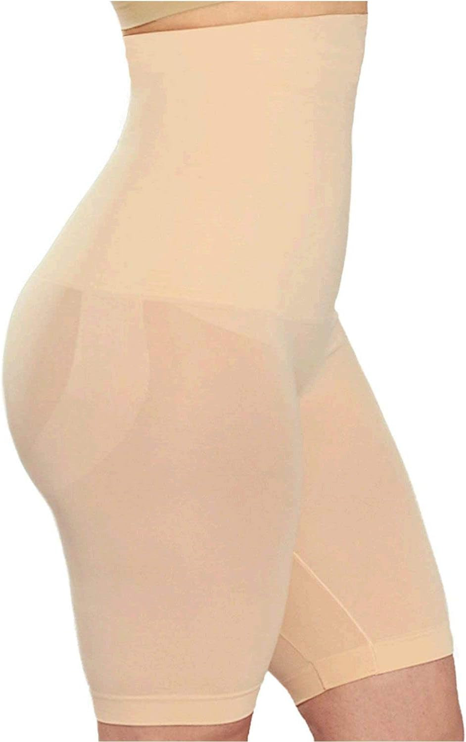 High Waisted Body Shaper Shorts Shapewear for Women Tummy Control Thigh Slimming Technology