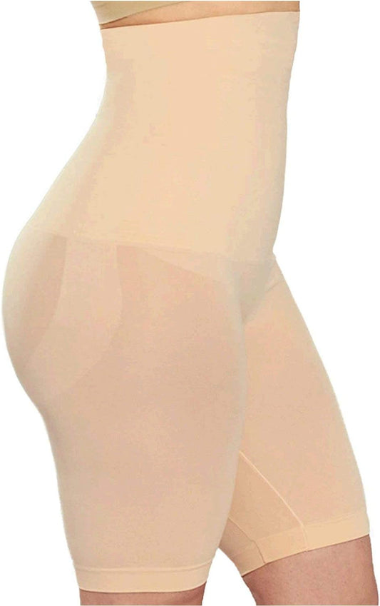 High Waisted Body Shaper Shorts Shapewear for Women Tummy Control Thigh Slimming Technology