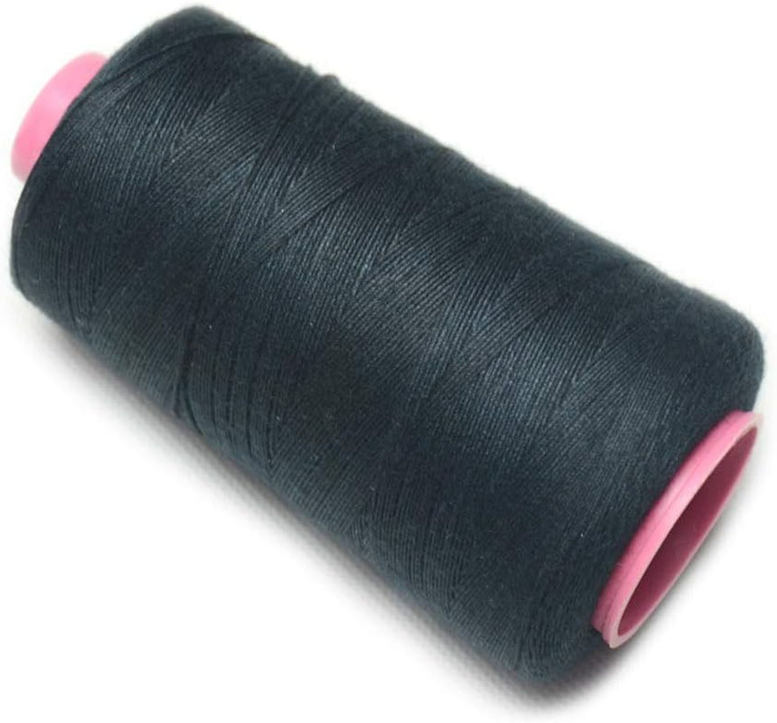 Black Weaving Thread 100% Polyester for Making Wig Sewing Hair Weft Hair Extension 1Pc (1Pc, Black)