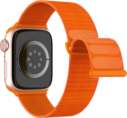 Nylon Bands Compatible with Apple Watch Band Women 40MM 38MM 41MM 42MM 44MM 45MM 49MM, Sport Loop Strap for Iwatch Series SE 9 8 7 6 5 4 3 2 Ultra