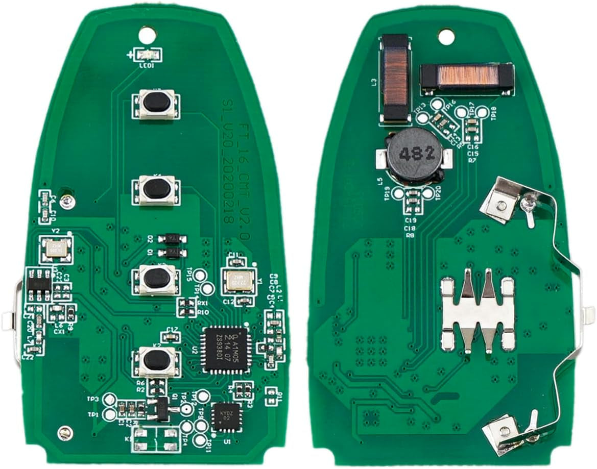 Replacement for 2023 2024 Ford F-Series Key Fob Remote Control M3N-A3C108397 4 Buttons 434Mhz