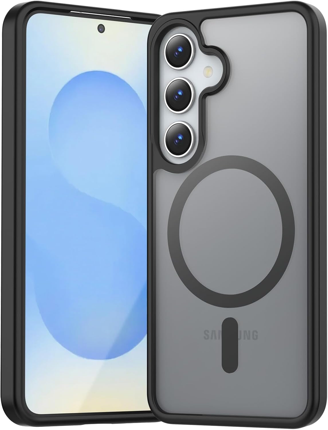 for Iphone 16E Case, [Compatible with Magsafe][Anti-Yellowing][Military-Grade Protection] Shockproof Slim Magnetic Phone Sleeve for Iphone 16E 6.1'', Clear