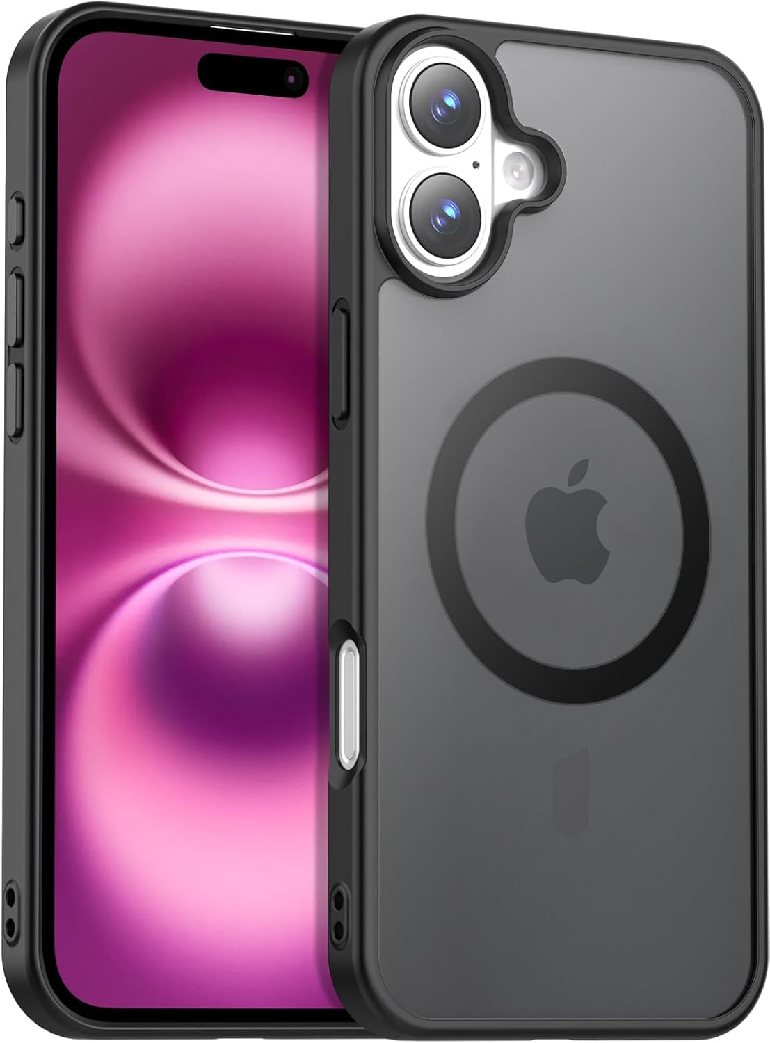 for Iphone 16E Case, [Compatible with Magsafe][Anti-Yellowing][Military-Grade Protection] Shockproof Slim Magnetic Phone Sleeve for Iphone 16E 6.1'', Clear