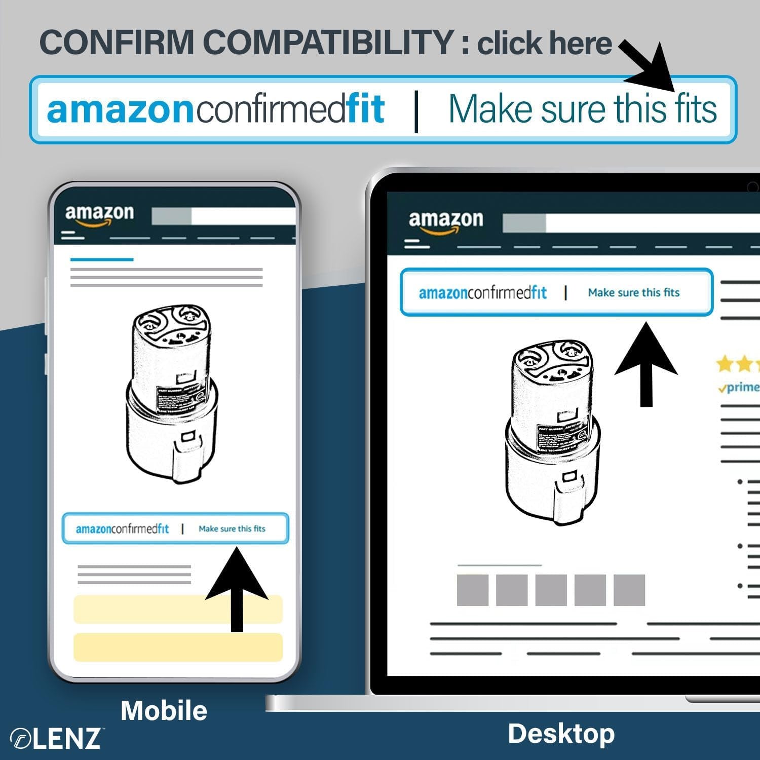 J1772 Charging Adapter for Tesla Model 3 Y S X [Safety Certified] 80A/240 VAC, Optimal Fit, Easy Setup (SAE J1772 EV Adapter for Tesla Cars ONLY)