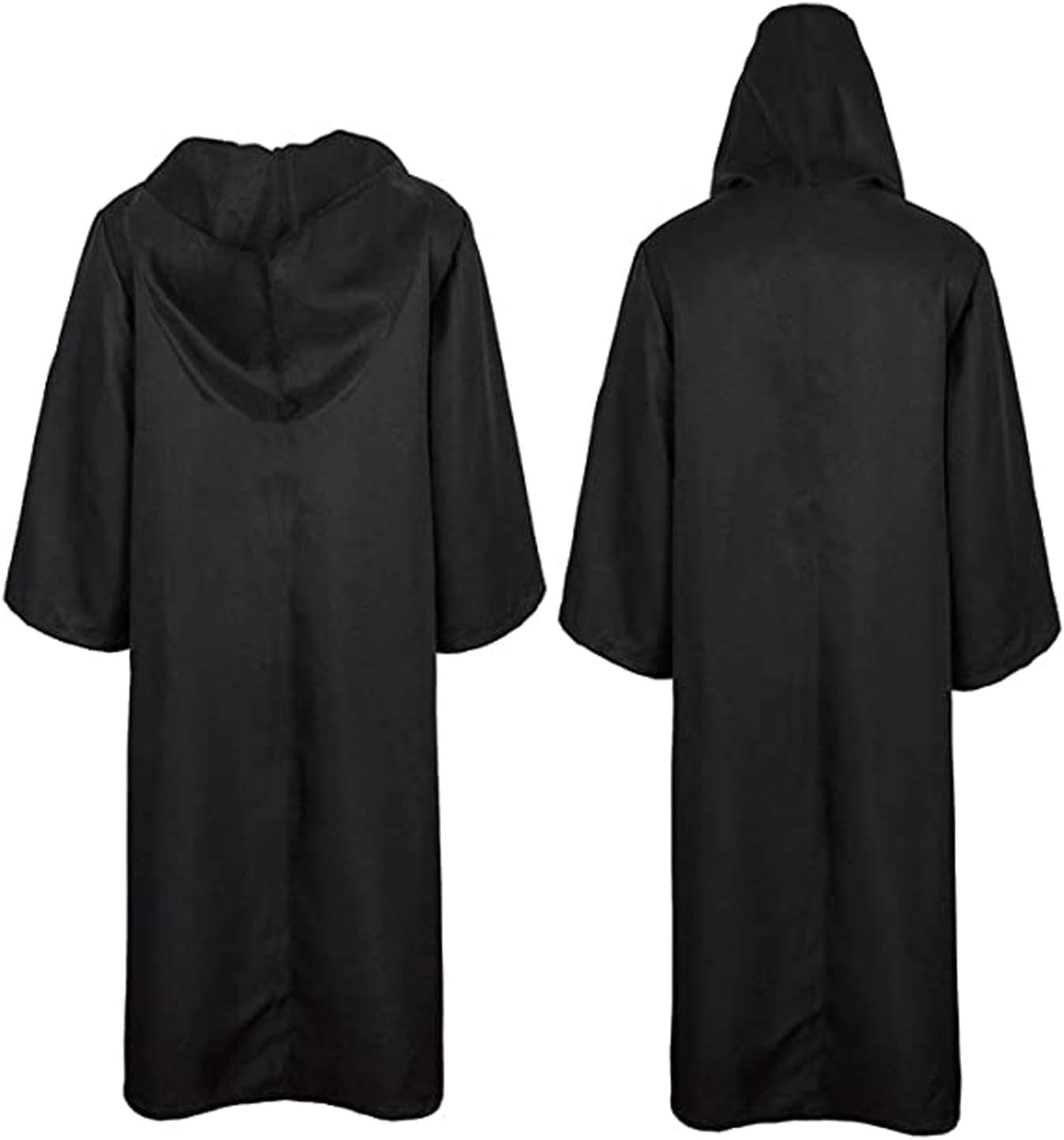 Adult Cloak for Jedi Robe Hooded Cloak Halloween Christmas Party Cosplay Costume Vampire Cloak Tunic Hooded Uniform