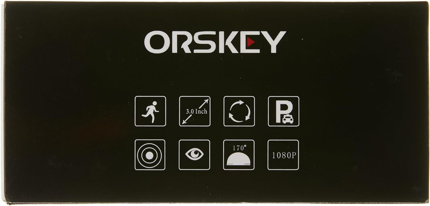 Dash Cam Front and Rear 1080P Full HD Dual Dash Camera in Car Camera Dashboard Camera Dashcam for Cars 170 Wide Angle with 3.0" LCD Display Night Vision and G-Sensor【2023】