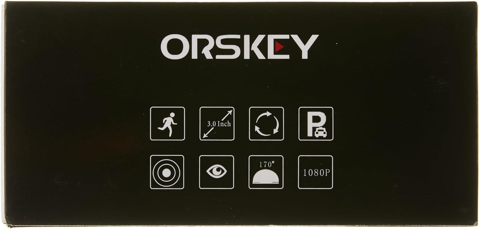 Dash Cam Front and Rear 1080P Full HD Dual Dash Camera in Car Camera Dashboard Camera Dashcam for Cars 170 Wide Angle with 3.0" LCD Display Night Vision and G-Sensor【2023】