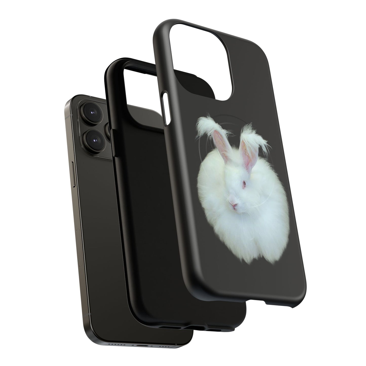 Angora Rabbit Tough Magnetic iPhone Cases