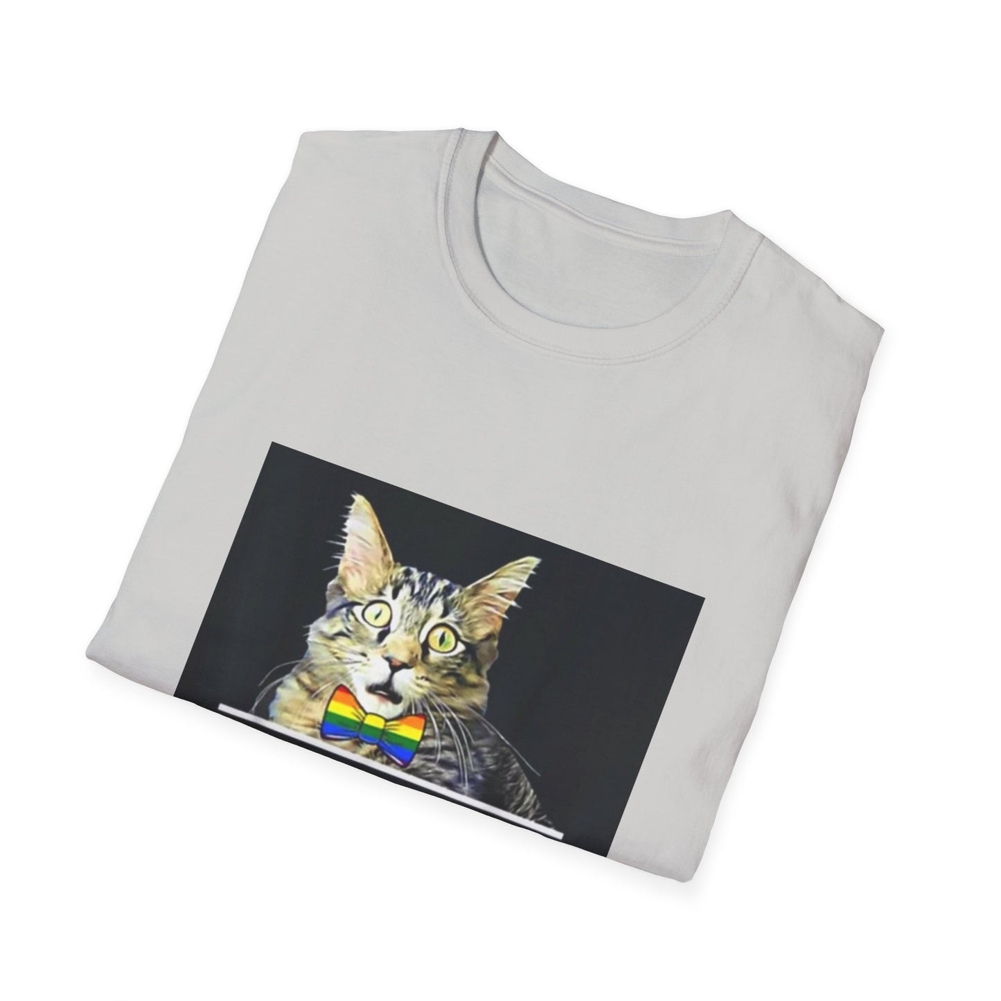 cats LESBIANS EAT WHAT  Unisex Softstyle T-Shirt
