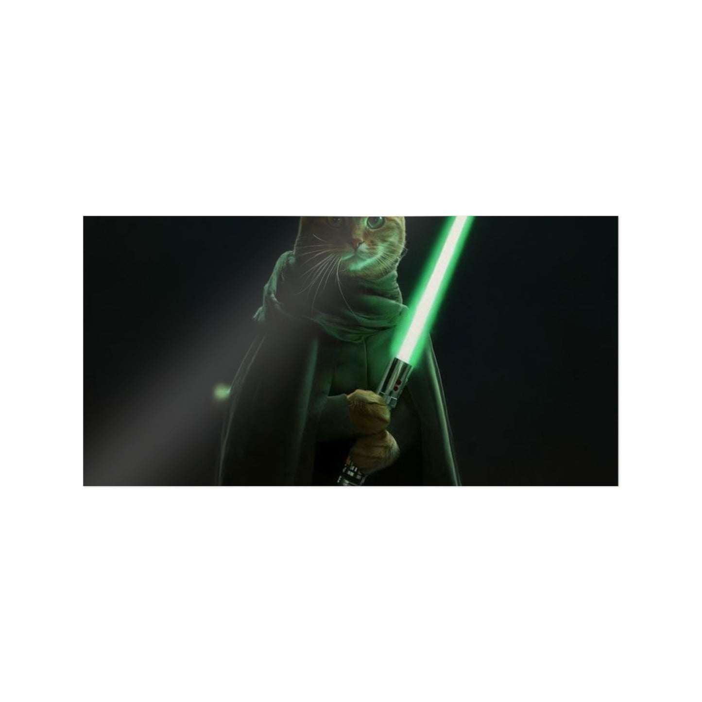 STAR WARS CAT IN A LITTER BOX FAR FAR AWAY Die-Cut Stickers