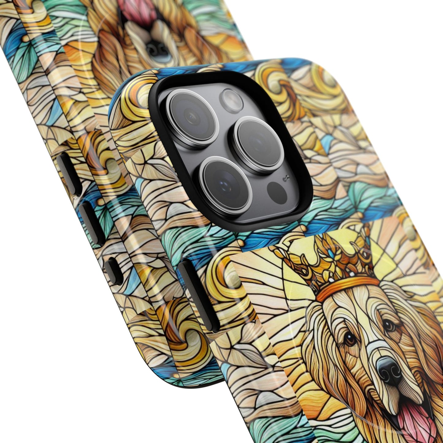 Magnetic Phone Case - Golden Retriever Dog Design