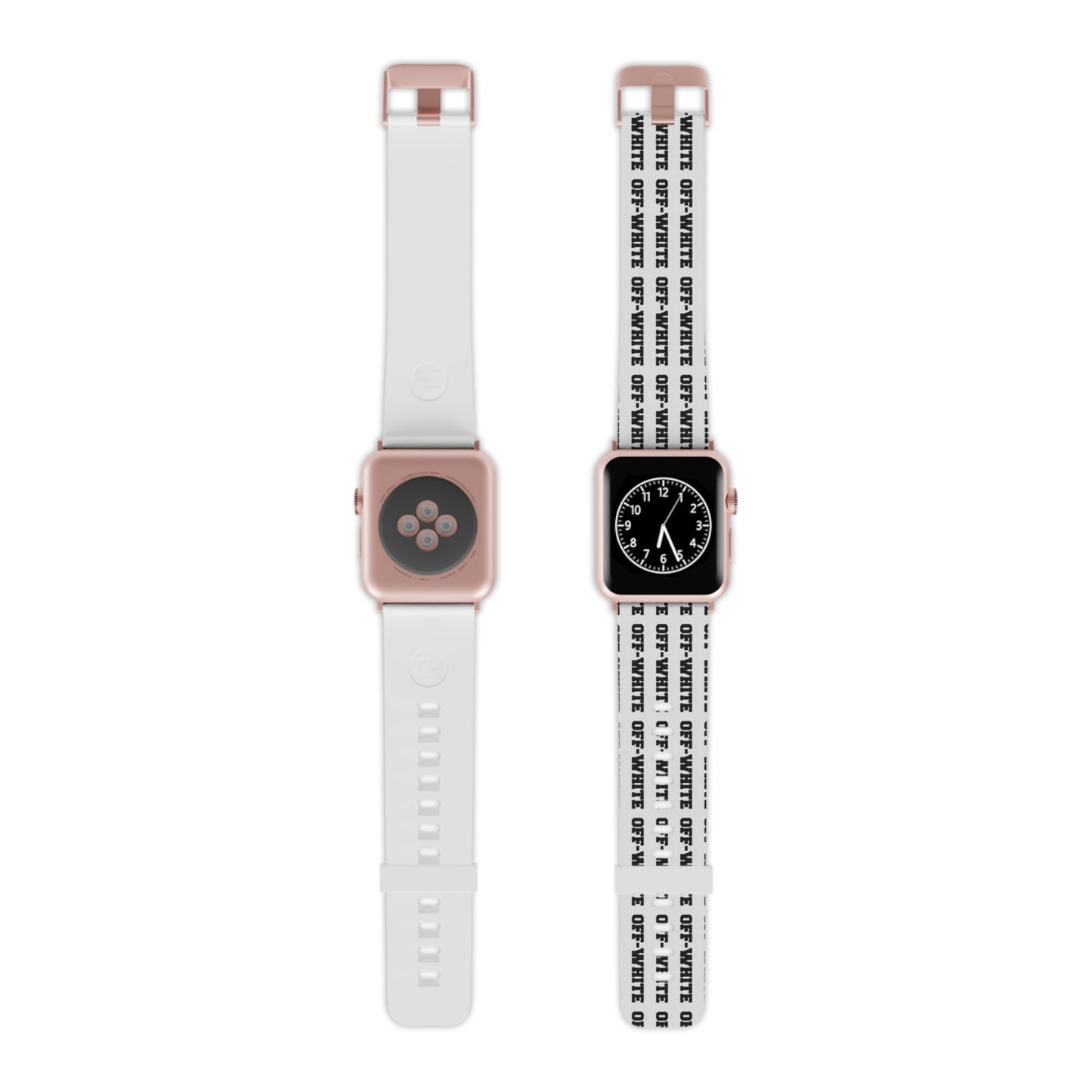 Stylish Off-White Inspired Apple Watch Band | Trendy Accessory for Everyday Wear
