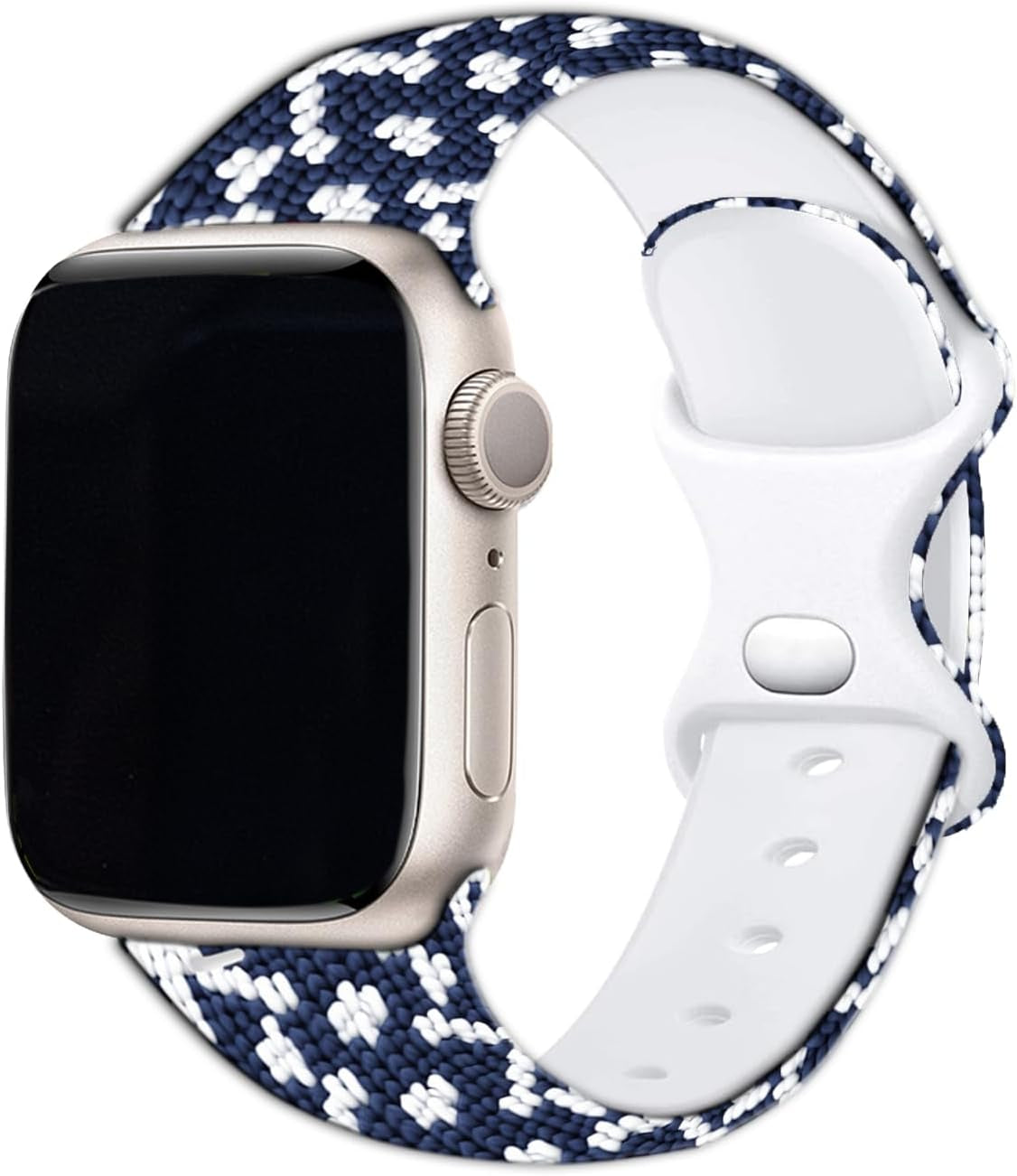 Sport Band Fantasy Printed Compatible with Apple Watch Bands 49Mm 45Mm 44Mm 42Mm 41Mm 40Mm 38Mm Women Men Girl, Silicone Fadeless Pattern Design Strap for Iwatch Series 9,8,7,6,5,4,3,2,1,SE