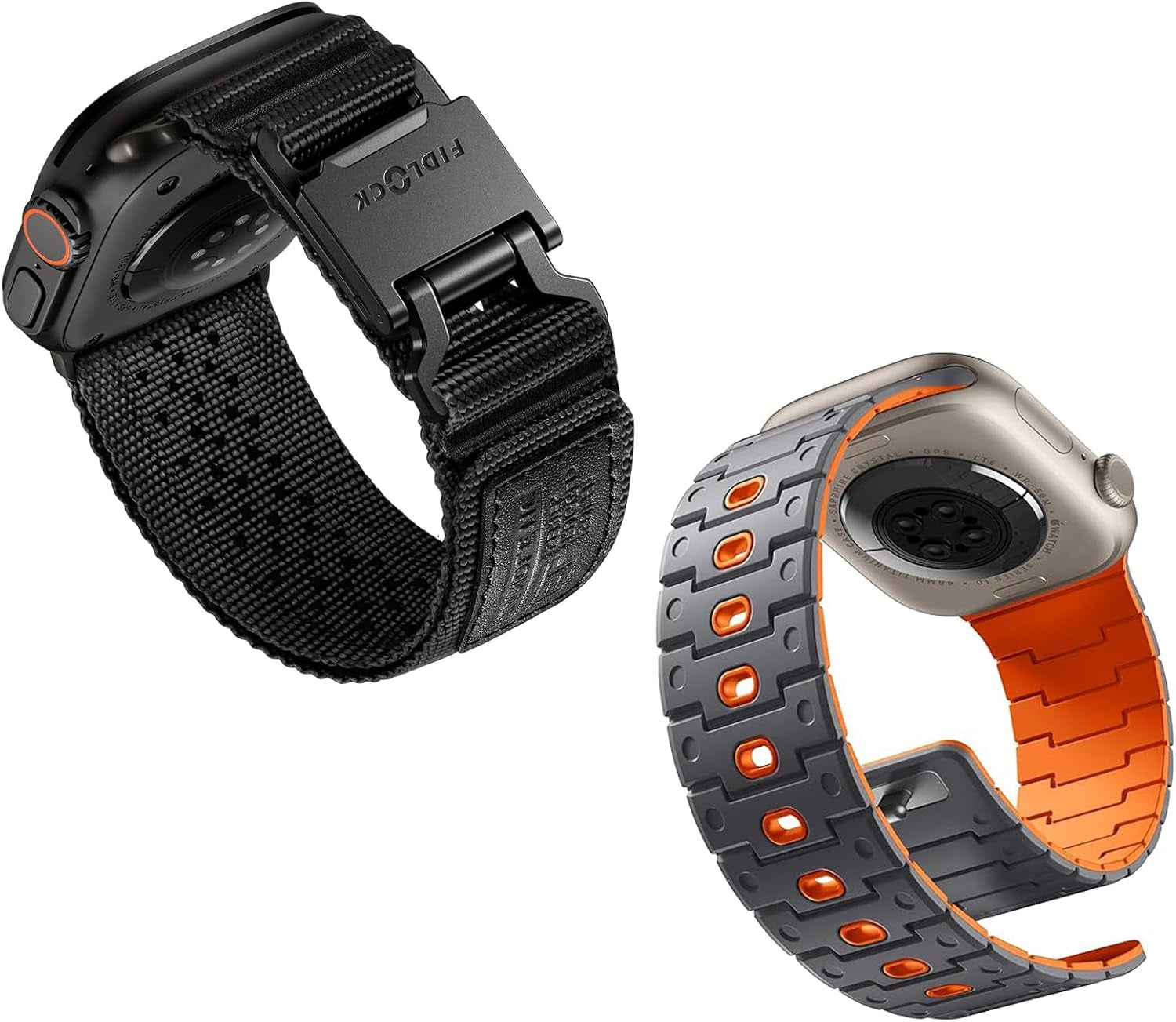 R-Nylon Fidlock Magnetic Buckle Band and Magnetic Watchband for Apple Watch Band