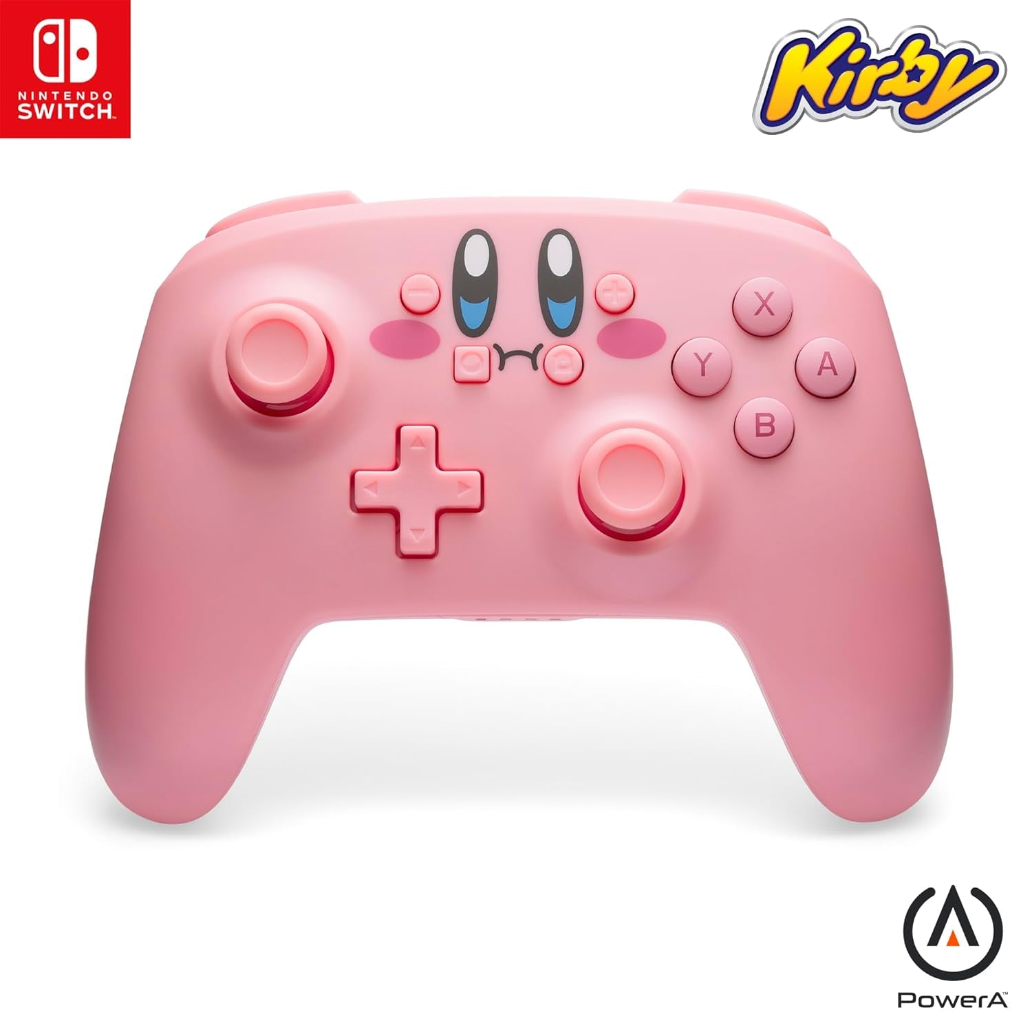 Wireless Nintendo Switch Controller - Midnight, AA Battery Powered (Battery Included), Nintendo Switch Pro Controller, Mappable Gaming Buttons, Officially Licensed by Nintendo
