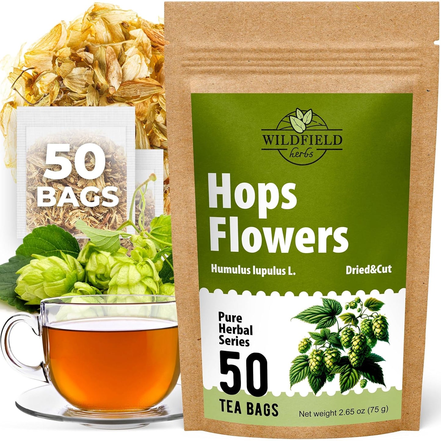 100 Bags Ginger Tea Bags Ginger Root Tea Dry Dried Herb (Zingiber Officinale) - 100 Count 1.5G Tea Bags Ginger Raíz De Jengibre TLBH