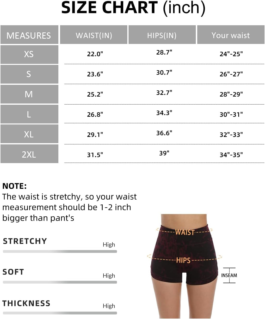 High Waisted Biker Shorts for Women'S with Tummy Control - Women'S Athletic Shorts for Workout Yoga Running,And Gym