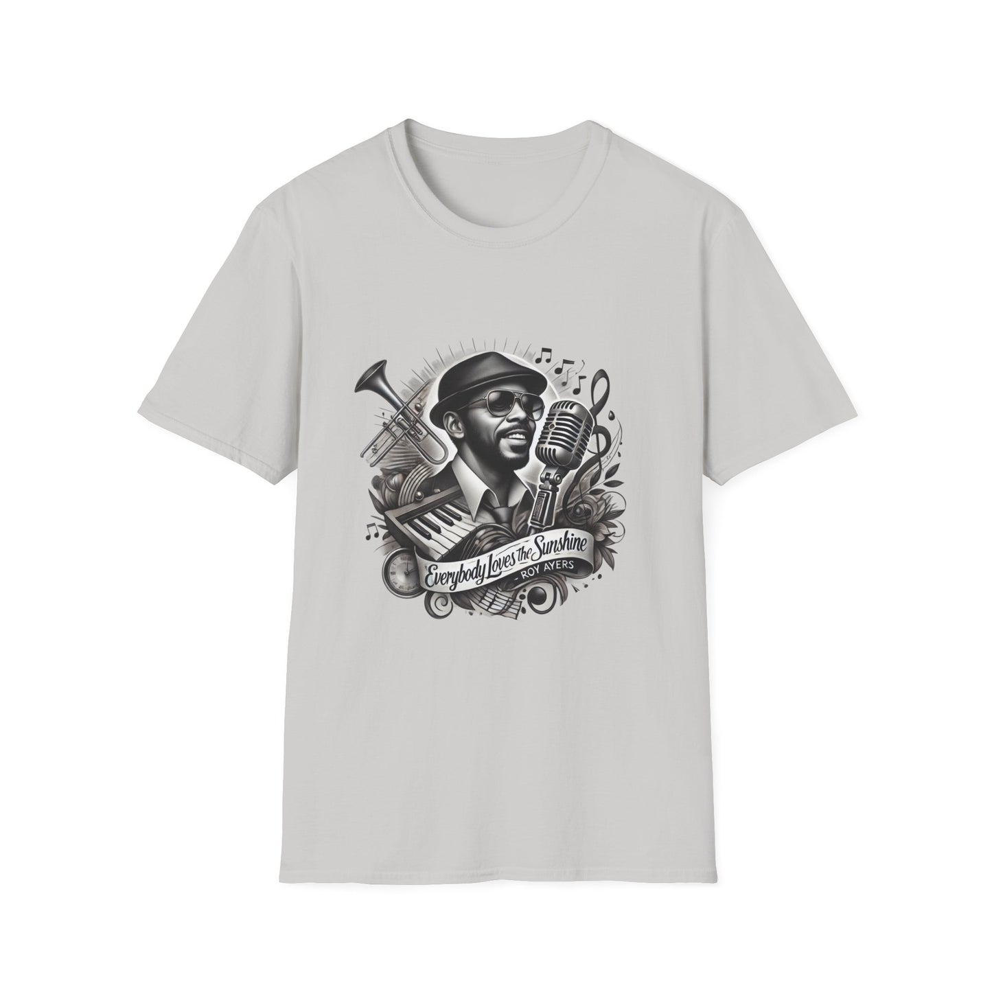 Roy Ayers Everybody Loves Sunshine Music T-Shirt | Unisex Softstyle Tee