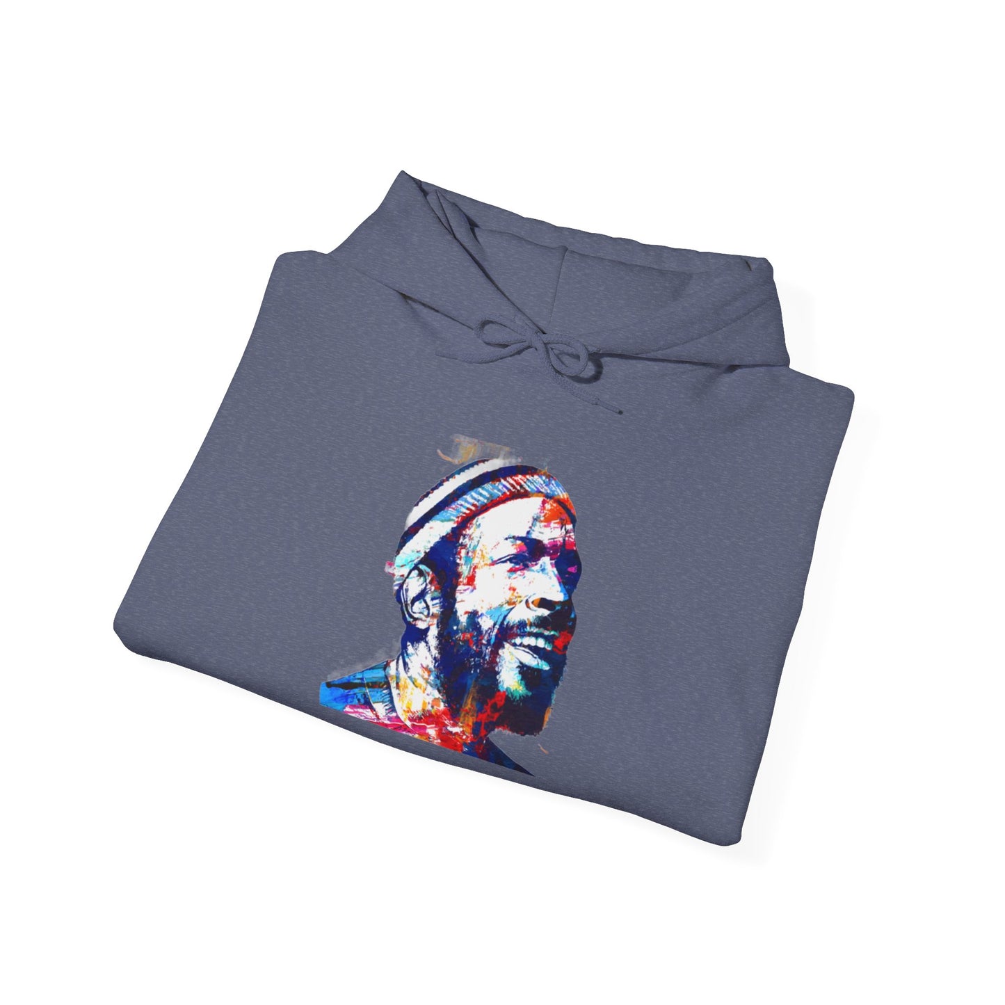 Marvin Gaye Abstract Paintings Unisex Heavy Blend™ Crewneck Sweatshirt Unisex Heavy Blend™ Hooded Sweatshirt