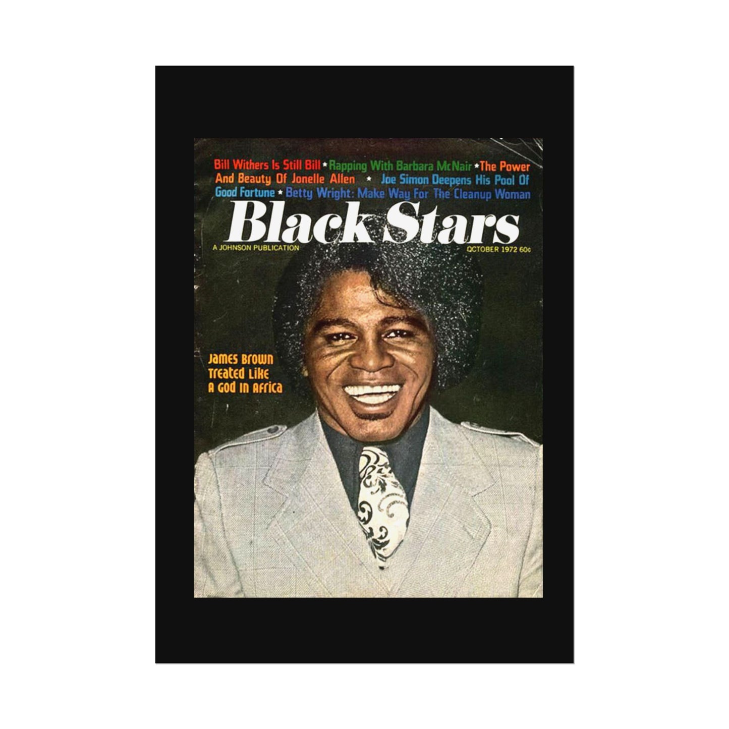 Rolled Posters - JAMES BROWN