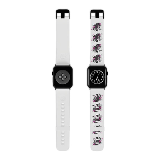 Stylish Floral Apple Watch Band - Colorful Design for Trendy Users