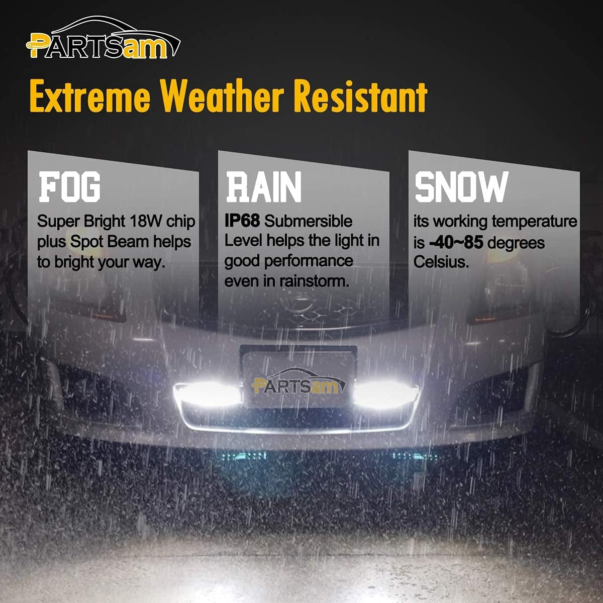 6" LED Light Bar White 36W 6500K Super Bright Spot Work Pods Single Row off Road Driving Fog Boat Light Waterproof SUV ATV 4WD Car Truck Golf Cart 12V 24V IP67 (2Pcs)