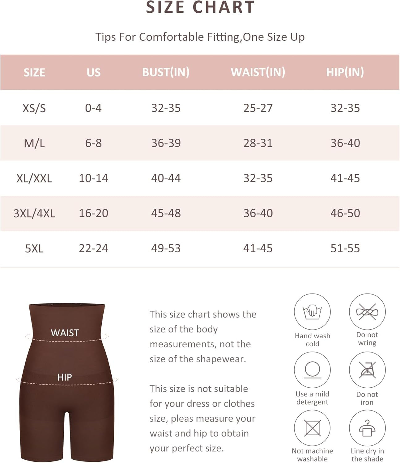 Tummy Control Shapewear for Women High Waist Body Shaper Shorts Butt Lifting Control Panties