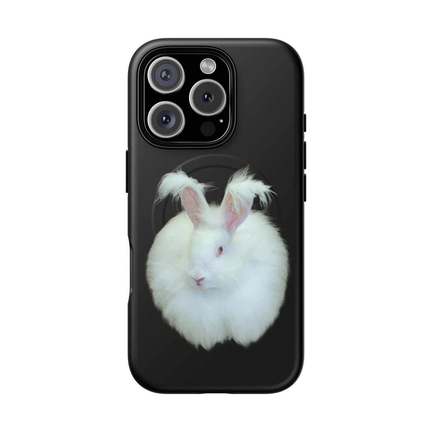 Angora Rabbit Tough Magnetic iPhone Cases