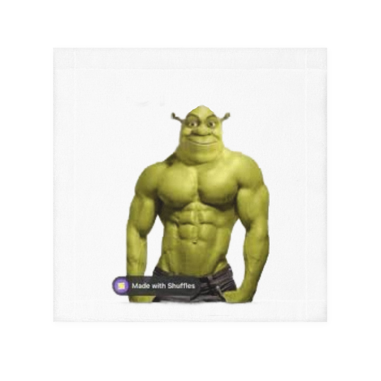 BUFFED Shrek 5 Face Towel
