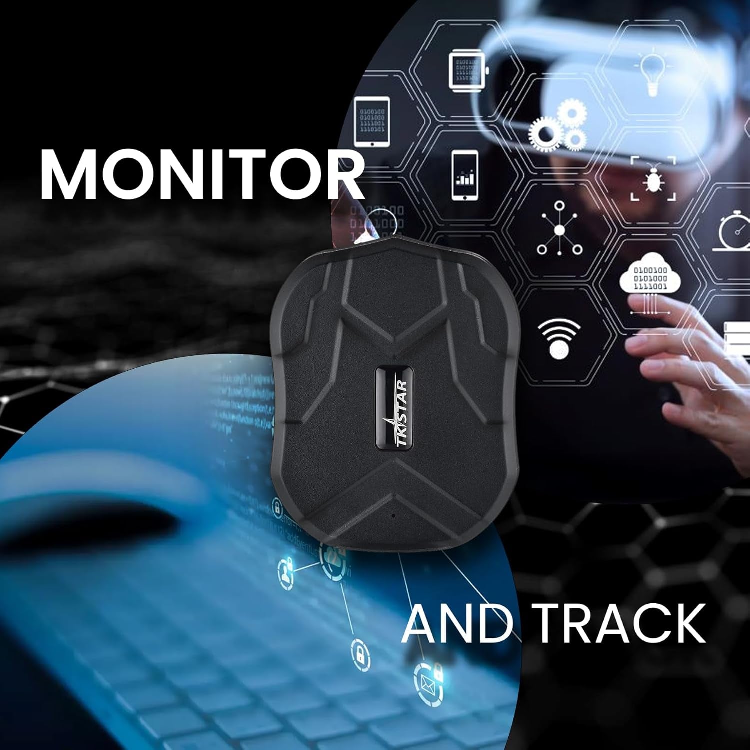 4G GPS Tracker for Vehicles NO Monthly FEE Hidden Magnetic GPS Tracker Locator Real-Time Vehicle Tracking Devices with Electric Fence and Anti-Theft Alarm for Car/Motorcycle/Trucks/Fleet/Boat