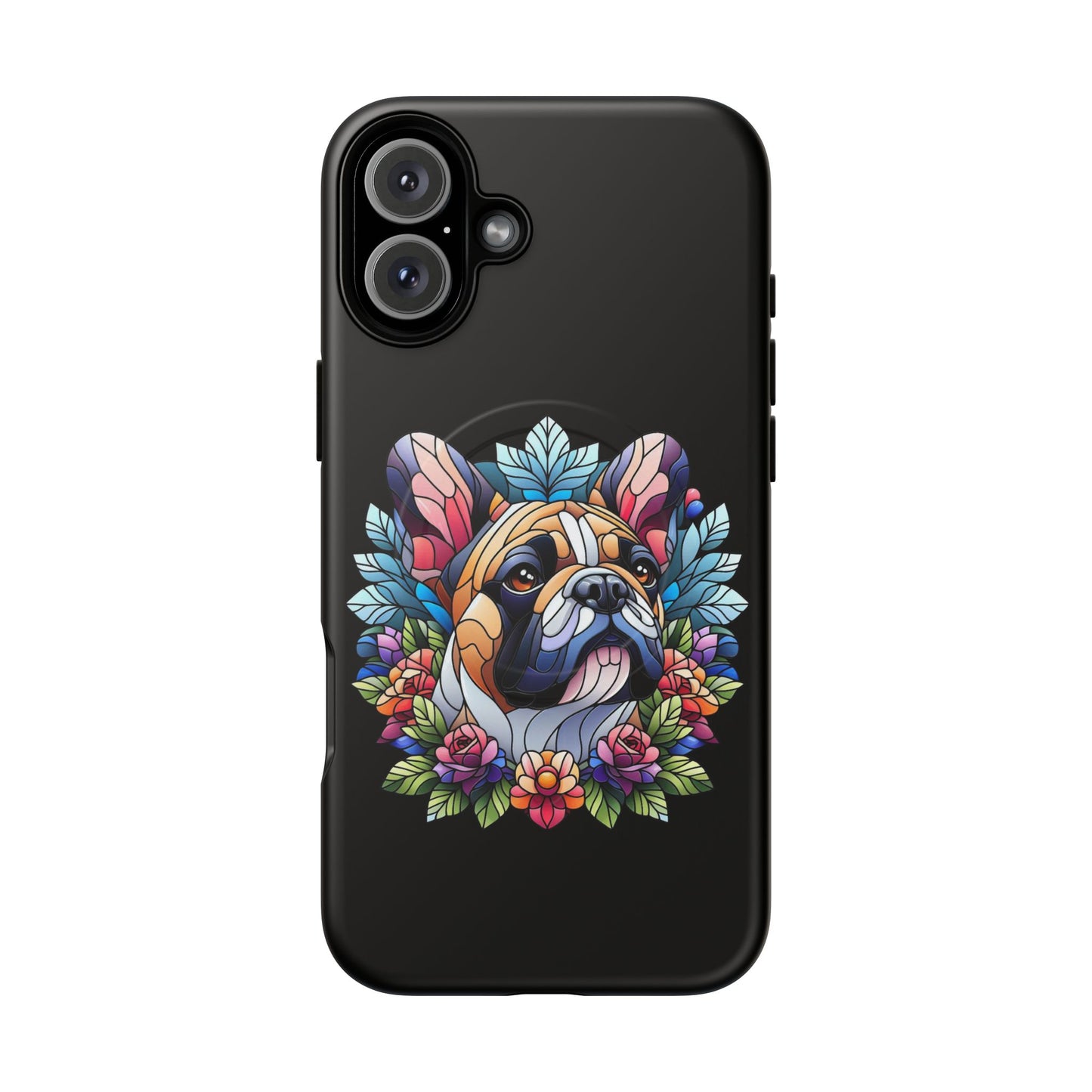 French Bulldog Stained Glass Tough Magnetic Cases