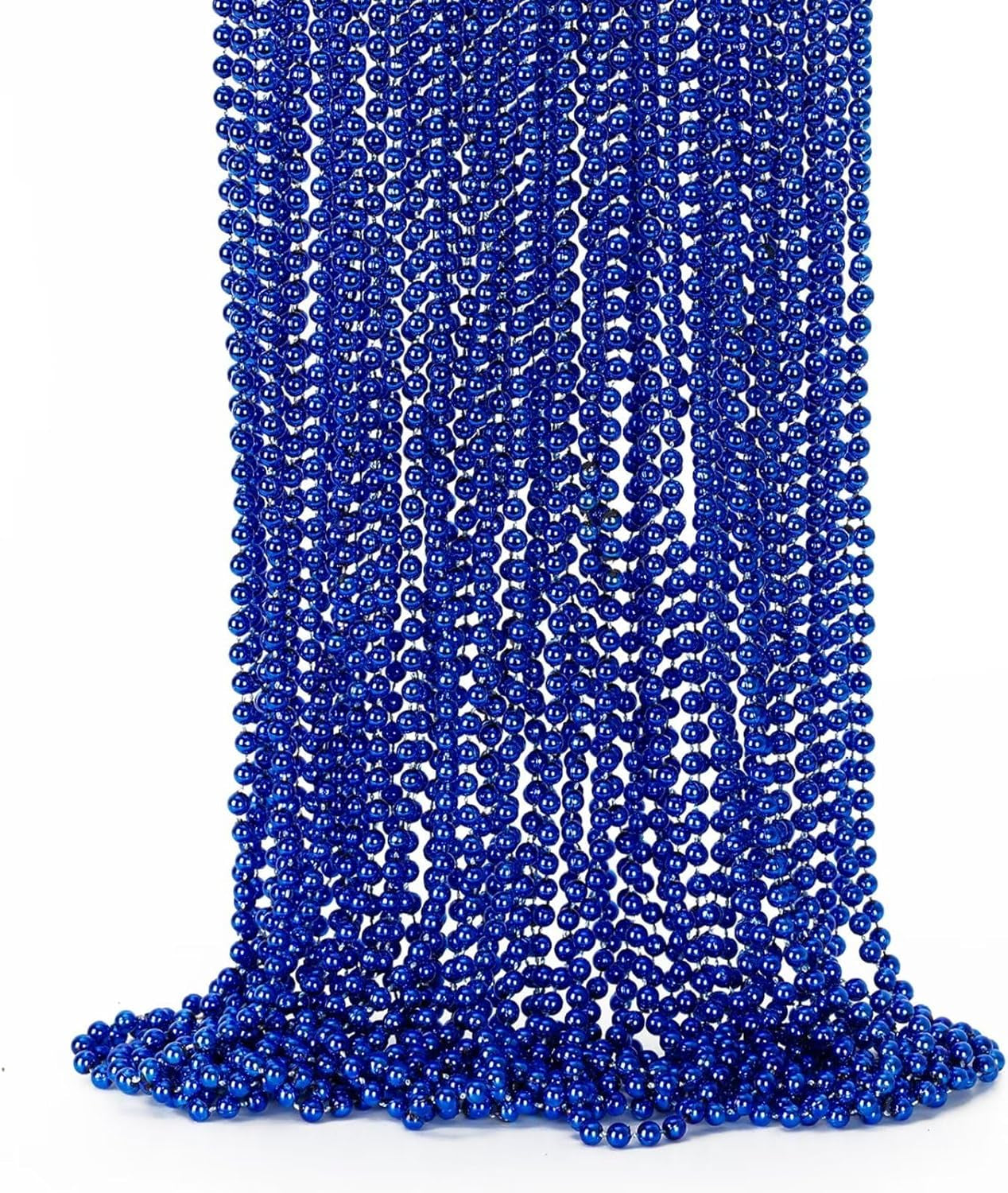 St Patricks Day Beads, 24PCS Christmas Beaded Necklace Accessories, Mardi Gras Beads Necklaces Women Men, Festival Parade Throw Accessories for Mardi Gras St. Patricks Christmas Party Wedding Supplies