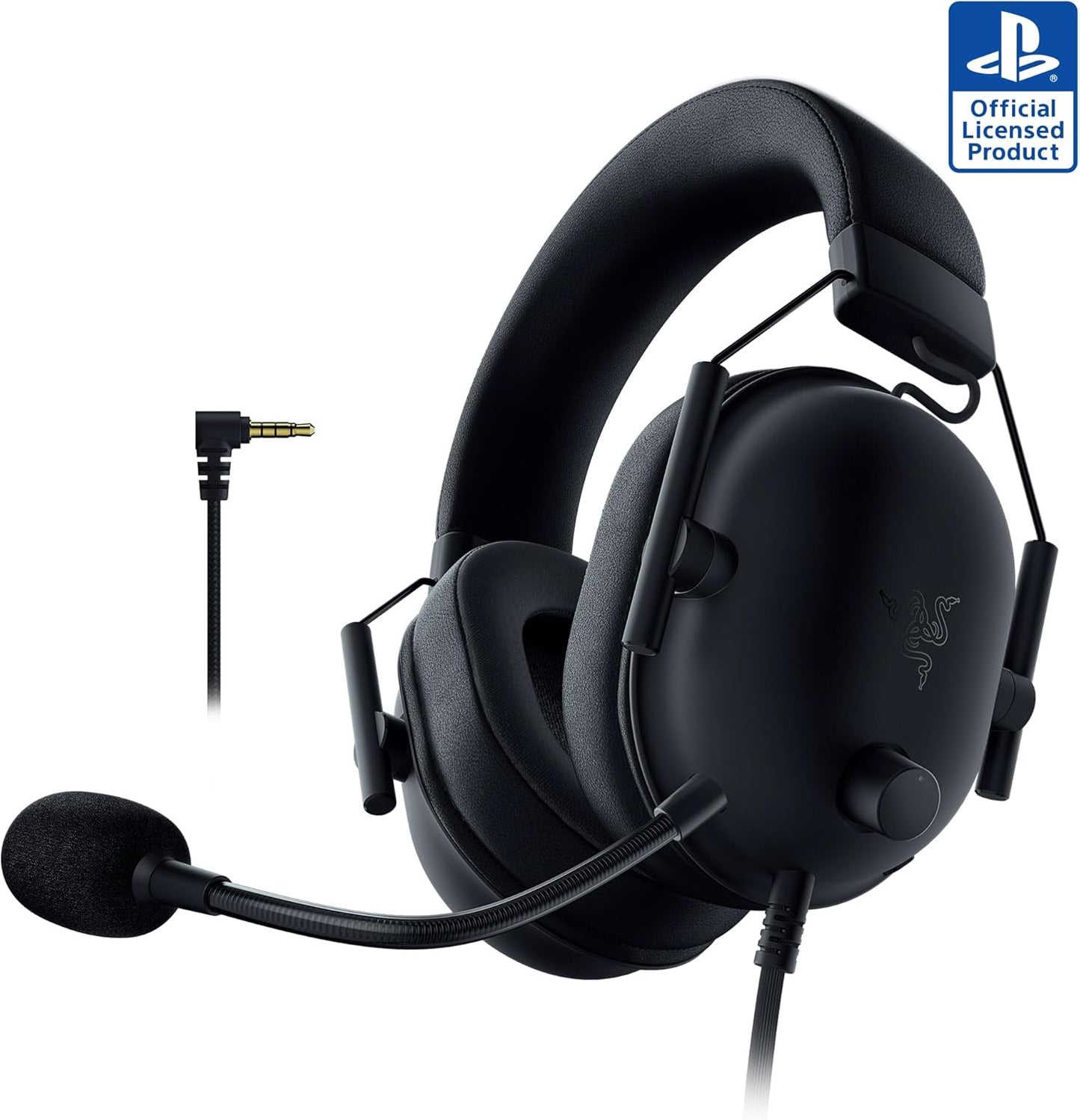 Blackshark V2 X Gaming Headset: 7.1 Surround Sound - 50Mm Drivers - Memory Foam Cushion - for PC, PS4, PS5, Switch - 3.5Mm Audio Jack - Black
