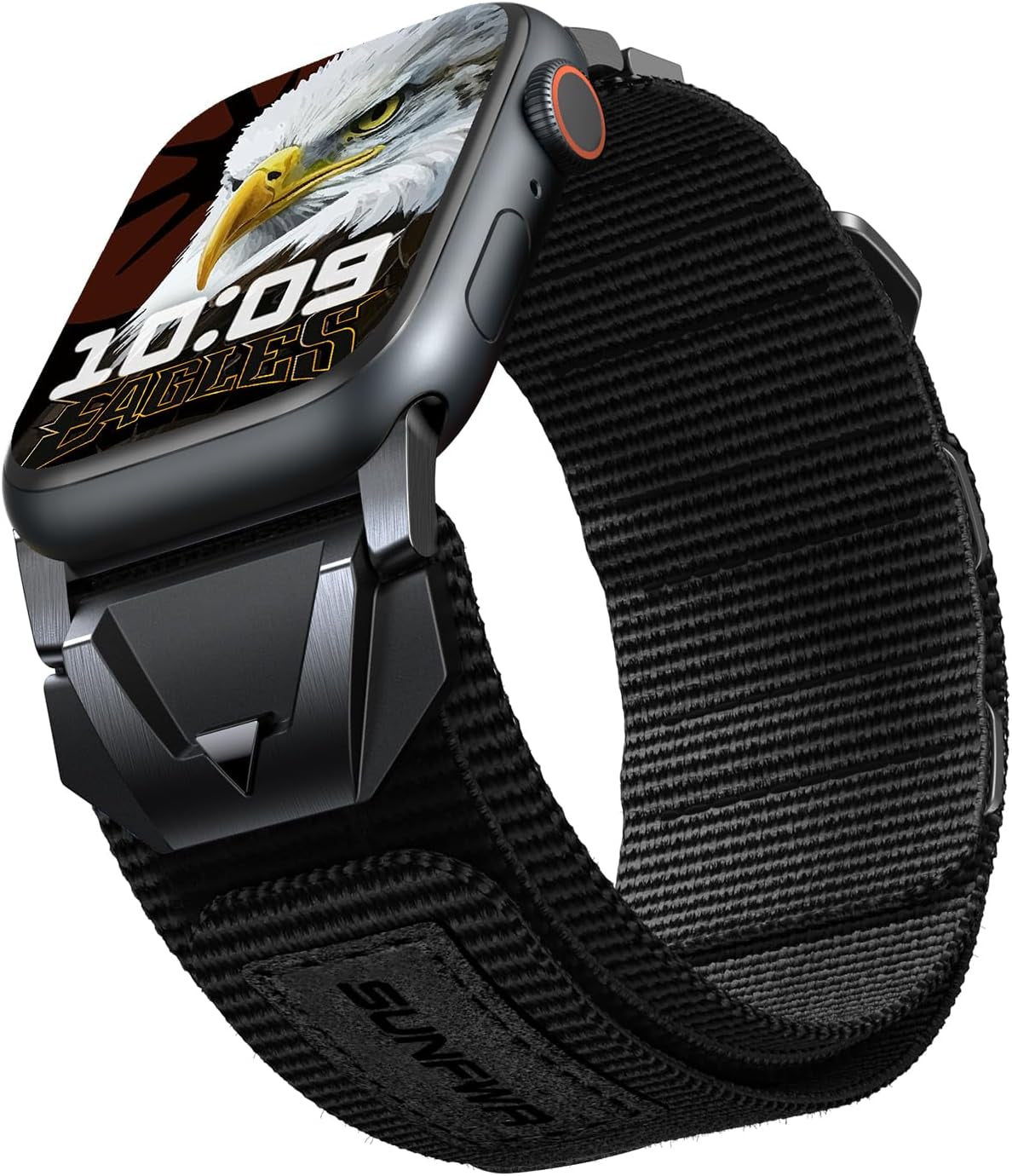 Nylon Sport Band Compatible with Apple Watch Band 49Mm 46Mm 45Mm 44Mm 42Mm, Rugged Strap for Iwatch Bands Ultra Series 10/9/8/7/6/5/4/3/2/1/SE, Durable Wristbands for Men Women